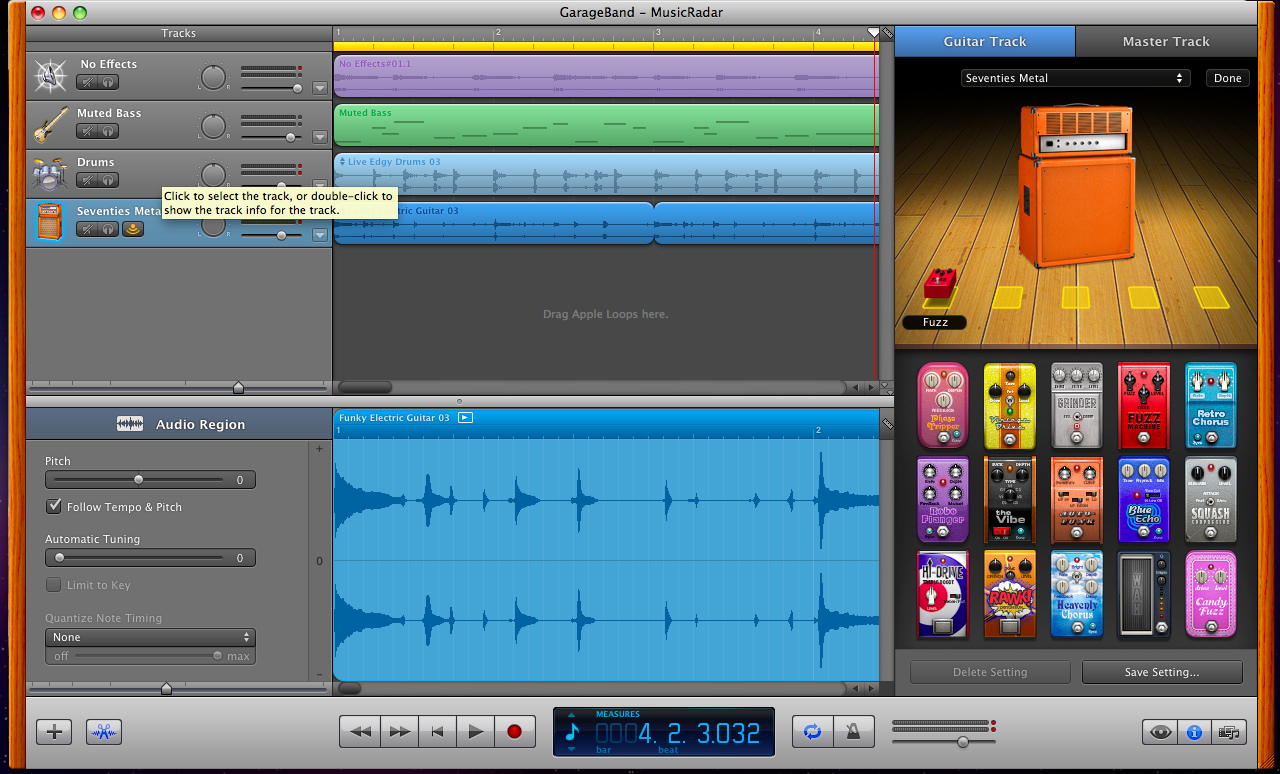 FIRST LOOK Apple GarageBand '11 MusicRadar